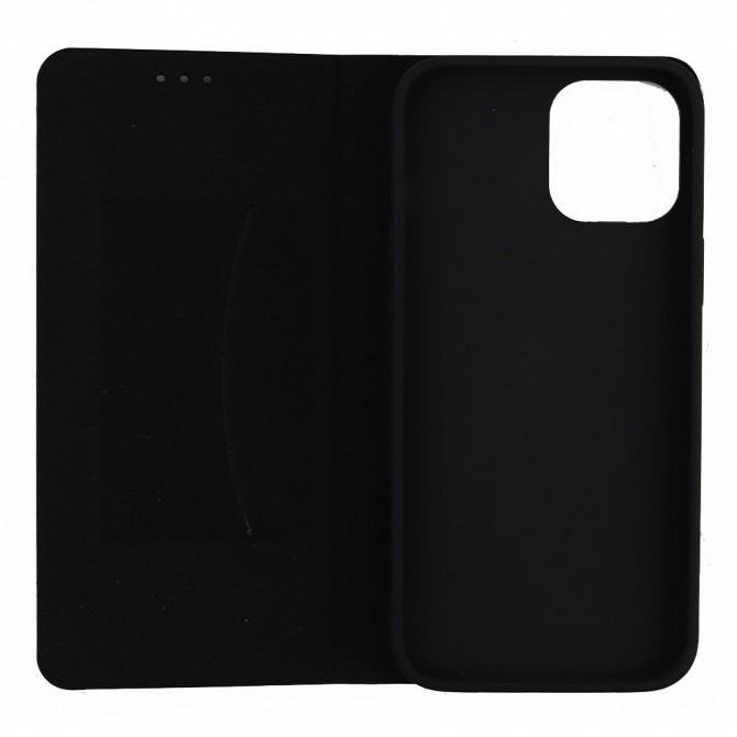 Чехол книжка Leather Gelius для iPhone 12/12 Pro Black-3
