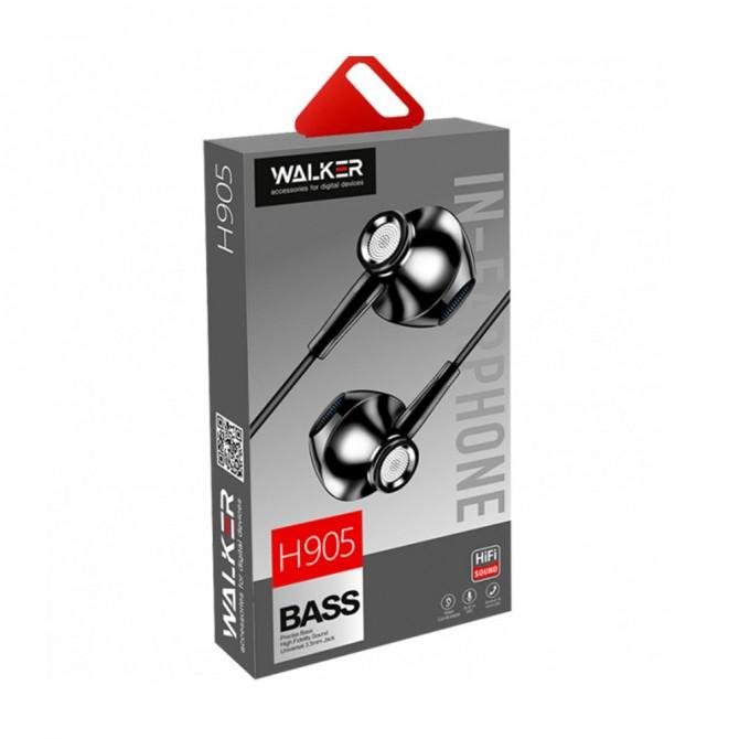 Наушники WALKER H905 with mic Black-1