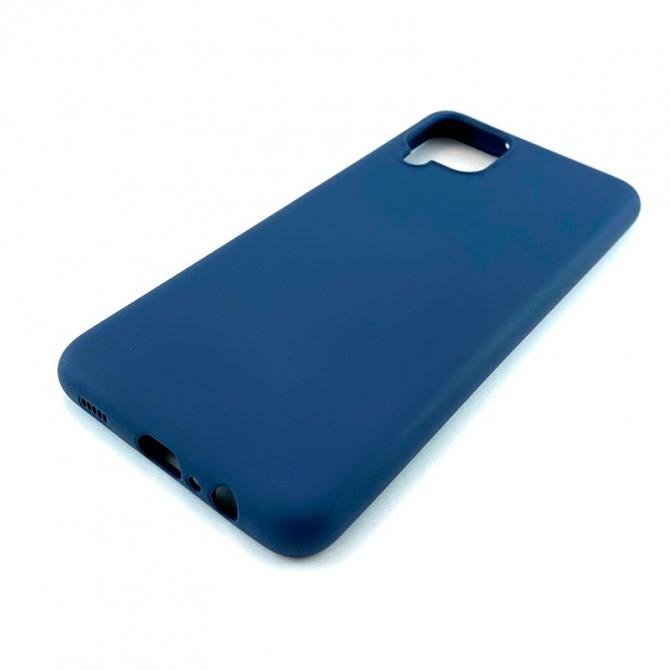 Чехол Soft Case Samsung A125 Galaxy A12 Синий-3