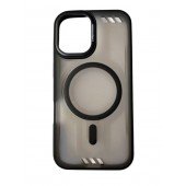 Чехол MATT CASE with MagSafe iPhone 16 Black Чехол MATT CASE with MagSafe iPhone 16 Black