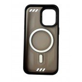 Чехол MATT CASE with MagSafe iPhone 16 Black Чехол MATT CASE with MagSafe iPhone 16 Black