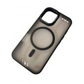 Чехол MATT CASE with MagSafe iPhone 16 Black Чехол MATT CASE with MagSafe iPhone 16 Black