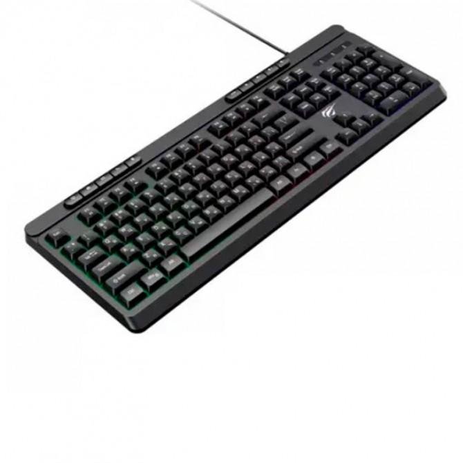 Клавиатура Havit HV-KB907L-BK Wired USB, Black-2