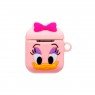 Чохол U-Like Silicone Case For Airpods Pro Cartoon Duck Pink