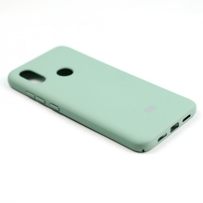 Чехол Soft Case для Xiaomi Mi8 Голубой FULL-2