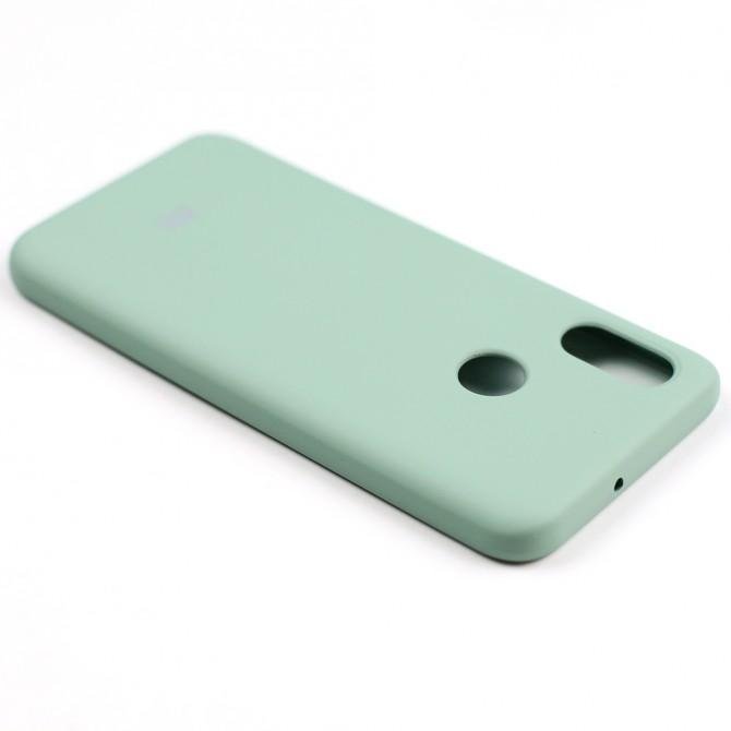 Чехол Soft Case для Xiaomi Mi8 Голубой FULL-3