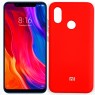 Чехол Soft Case для Xiaomi Mi8 Красный FULL
