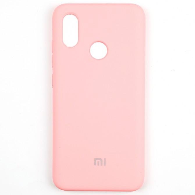 Чохол Soft Case для Xiaomi Mi8 Рожевий FULL-1