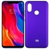 Чехол Soft Case для Xiaomi Mi8 Фиолетовый FULL