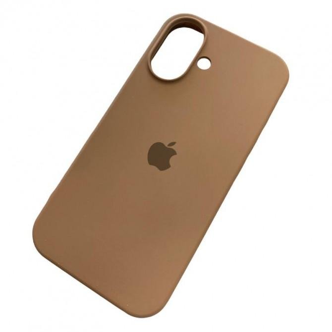 Original Full Soft Case (MagSafe) for iPhone 16 Brown-1