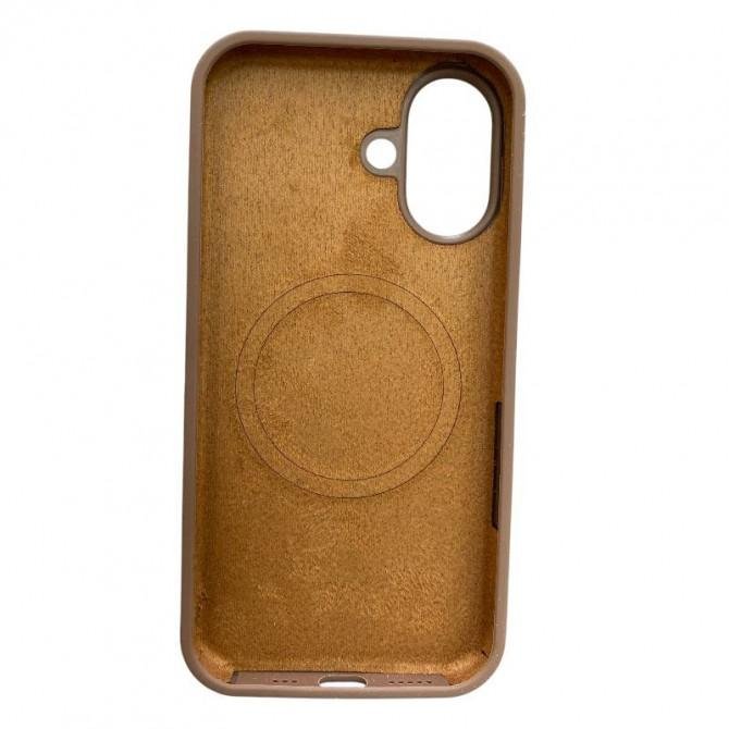 Original Full Soft Case (MagSafe) for iPhone 16 Brown-2