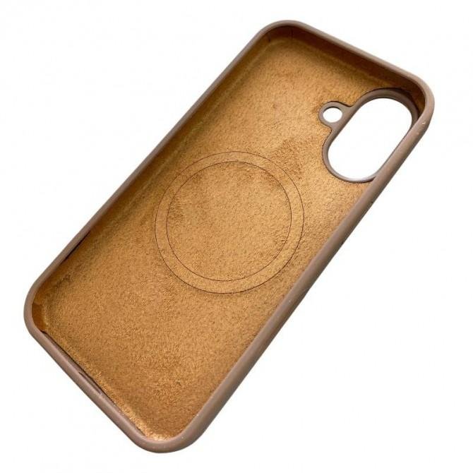 Original Full Soft Case (MagSafe) for iPhone 16 Brown-3