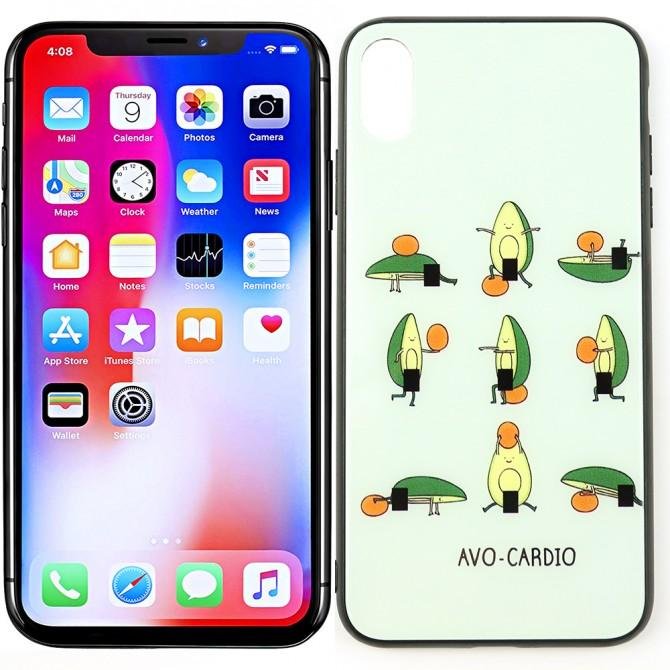 Чехол Joke series для iPhone Xs Аво-кардио