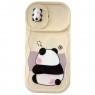 Чехол 3D Cute Panda series for iPhone 14 Pro White