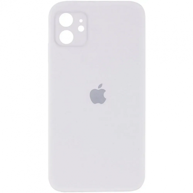 Силиконовый чехол для iPhone 12 Белый