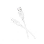 Кабель USB Borofone BX113 Lenny Lightning 2.4A White 1m Кабель USB Borofone BX113 Lenny Lightning 2.4A White 1m