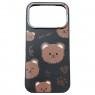 Накладка Happy Bear для iPhone 17 Pro Black