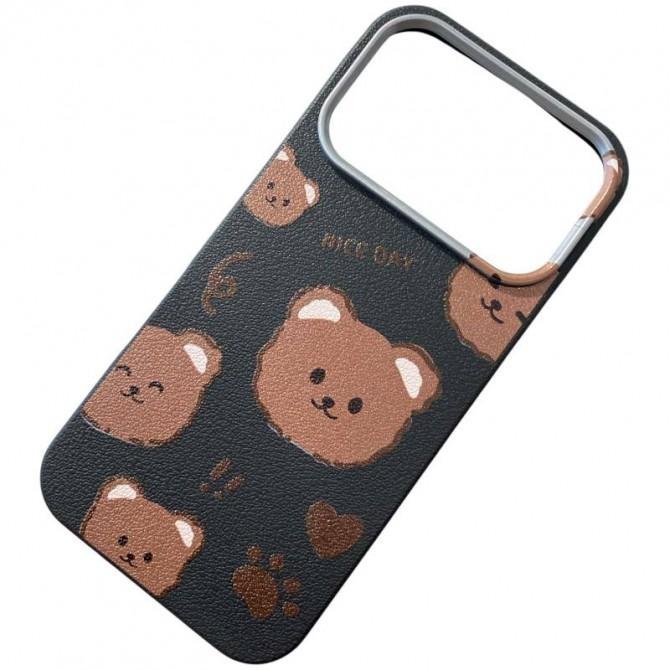 Накладка Happy Bear для iPhone 17 Pro Black-1
