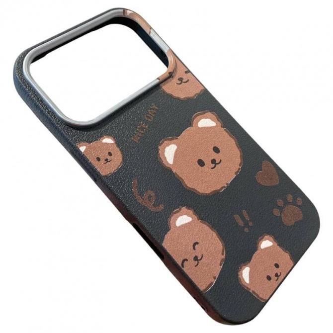 Накладка Happy Bear для iPhone 17 Pro Black-2
