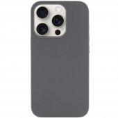 Силіконовий чохол для iPhone 14 Pro Max Dark Grey FULL (NO LOGO)
