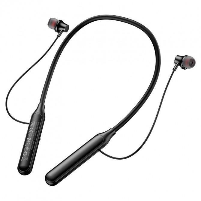 Stereo Bluetooth Наушники Borofone BE56 Powerful sports Black-1