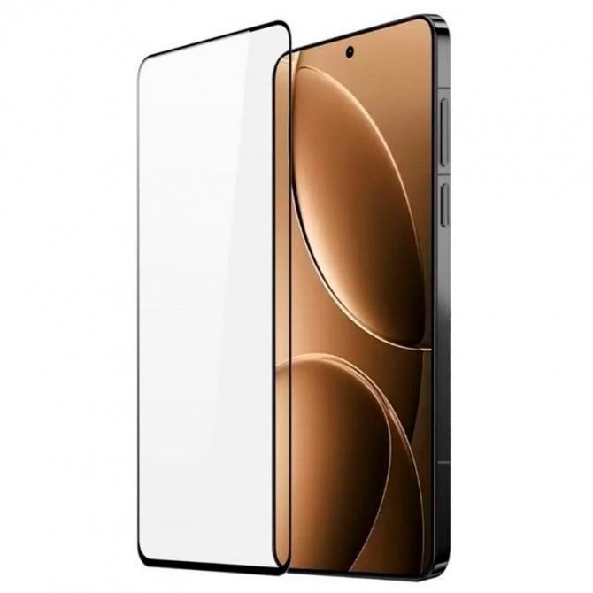 Захисне скло для Infinix Note 50 Full Glue (0.3 мм, 2.5D, чорне) ЛЮКС-1