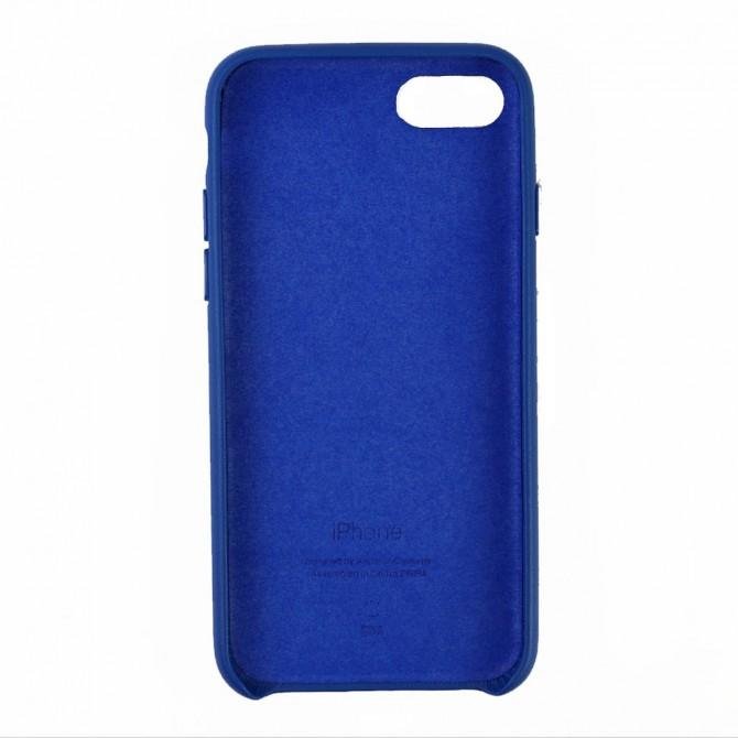Чохол Leather Case для iPhone 7/8 Electric Blue-2