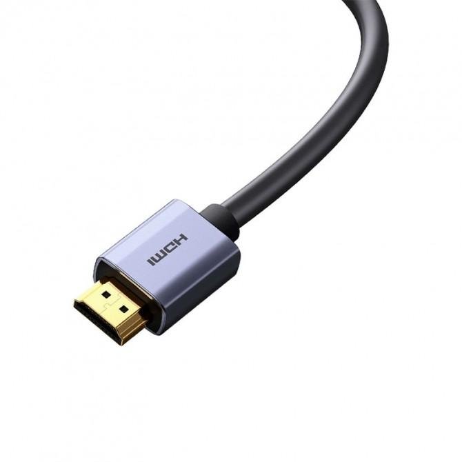 Кабель Baseus High Definition Series Graphene HDMI to HDMI 4K Adapter Cable 1.5m Black-2
