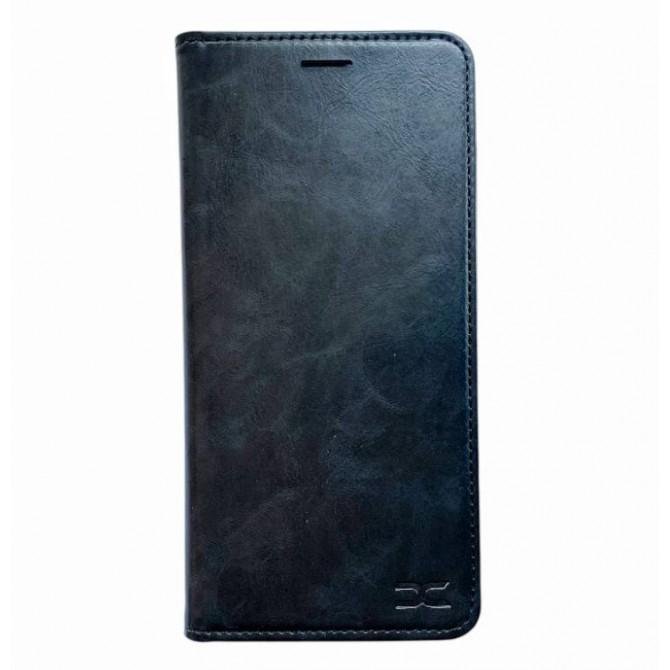 Чохол-книжка Lines Leather for Xiaomi Redmi Note 14 5G Black