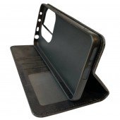 Чохол-книжка Lines Leather for Xiaomi Redmi Note 14 5G Black Чохол-книжка Lines Leather for Xiaomi Redmi Note 14 5G Black