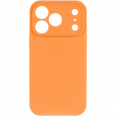 Силиконовый чехол для iPhone 17 Pro Max Orange FULL (NO LOGO)