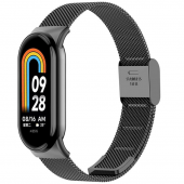 Ремешок для браслета Mi Band 8/9/10 Milanese Loop (Black)