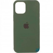 Чехол Original Full Soft Case (MagSafe) for iPhone 12 Pro Max Dark Green Чехол Original Full Soft Case (MagSafe) for iPhone 12 Pro Max Dark Green