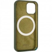 Чехол Original Full Soft Case (MagSafe) for iPhone 12 Pro Max Dark Green Чехол Original Full Soft Case (MagSafe) for iPhone 12 Pro Max Dark Green