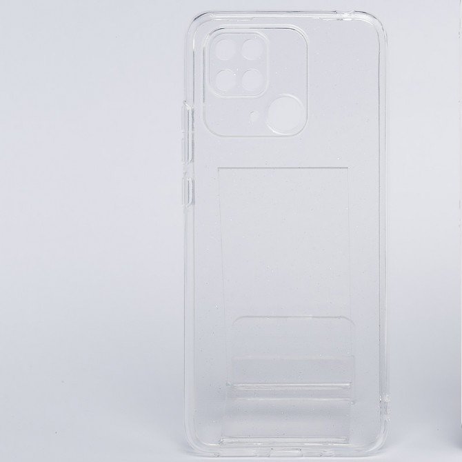 Накладка Molan Cano Jelly Sparkle для Xiaomi Redmi 10C Прозорий
