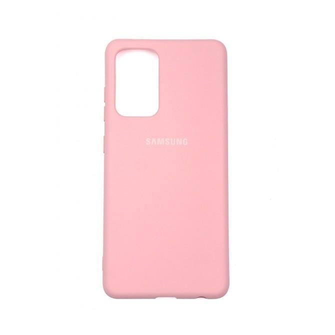 Чохол Original Soft Case Samsung A525 Galaxy A52 Рожевий FULL-4