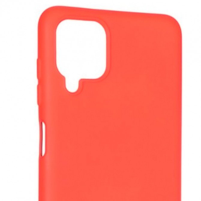 Чехол Soft Case Samsung A125 Galaxy A12 Оранжевый FULL-3