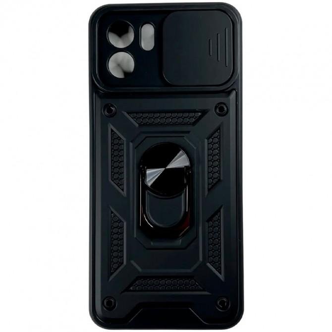 Чехол HONOR Hard Defence Series Xiaomi Redmi A1 Black (with Camshield and magnet)