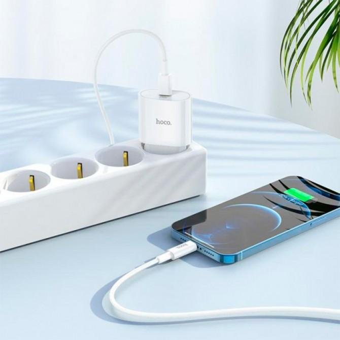 МЗП 1Type-C Hoco C94 PD 20W White-1