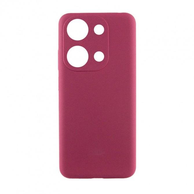 Чехол Soft Case Xiaomi Redmi Note 13 Pro 4G Марсала FULL