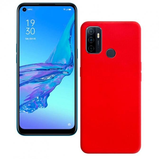 Original Soft Case Oppo A53/A32/A33 Червоний FULL-1