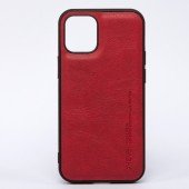 Чохол-накладка X-Level Leather series iPhone 12 mini Red Чохол-накладка X-Level Leather series iPhone 12 mini Red