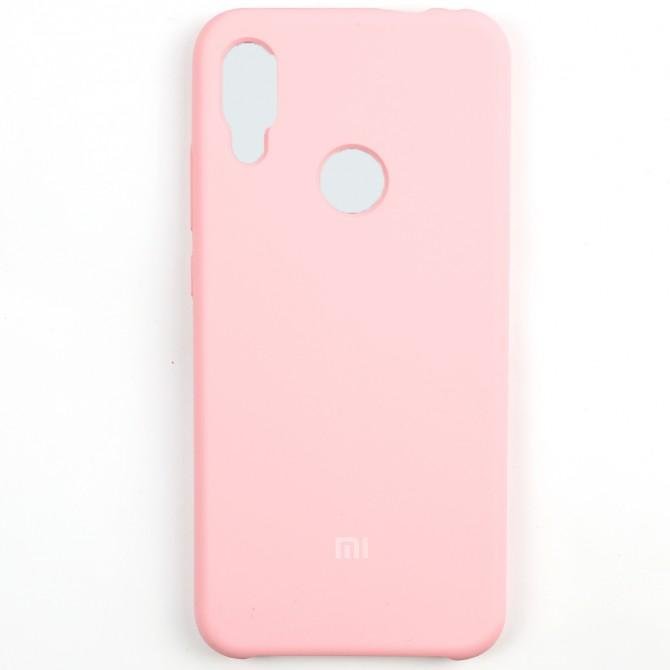 Чехол Soft Case для Xiaomi Redmi Note 7 Светло Розовый-1