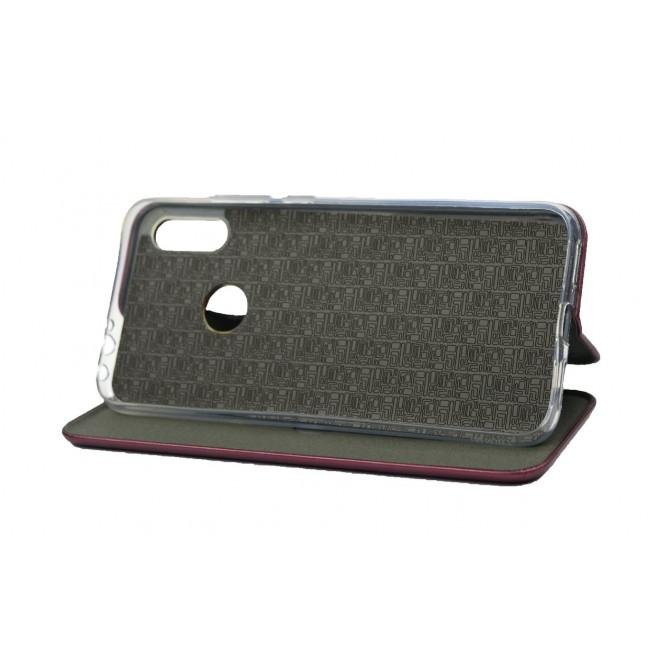 Чохол книжка U-Like Best для Xiaomi Mi Play Винно Червоний-3