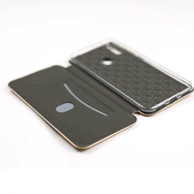 Чехол книжка U-Like Best для Huawei Y7 2019 Gold-2