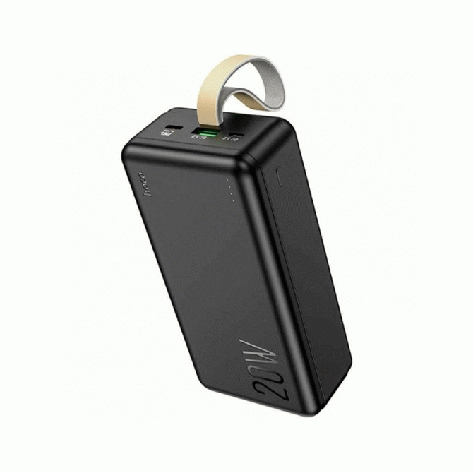 Повербанк Hoco J87B Tacker PD20W+QC3.0 (30000 mAh) Black