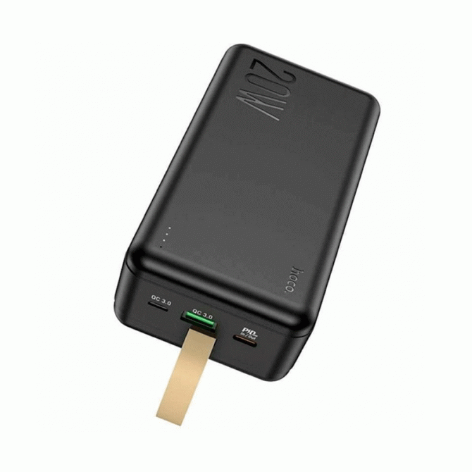 Повербанк Hoco J87B Tacker PD20W+QC3.0 (30000 mAh) Black-1