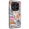 Накладка Prisma Fluffie для Xiaomi Redmi Note 14 Pro 4G Kittens