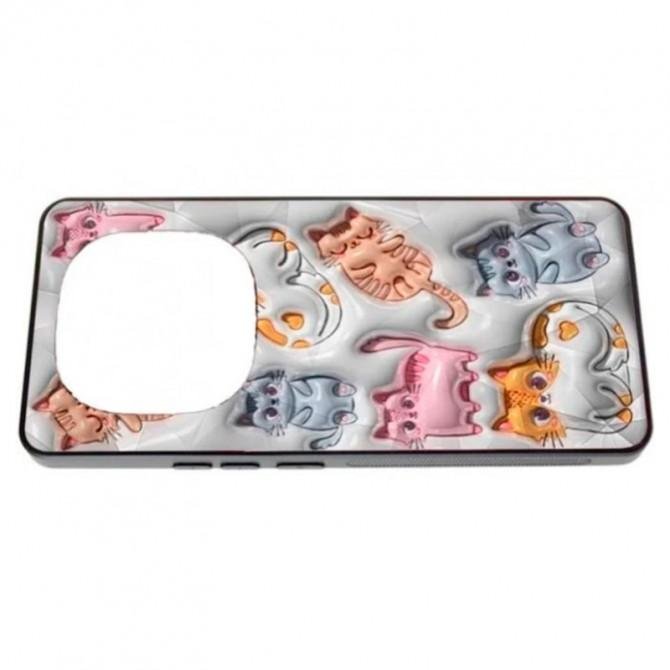 Накладка Prisma Fluffie для Xiaomi Redmi Note 14 Pro 4G Kittens-1