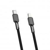 Кабель XO NBQ183A PD Type-C to Lightning 20W 1m Black